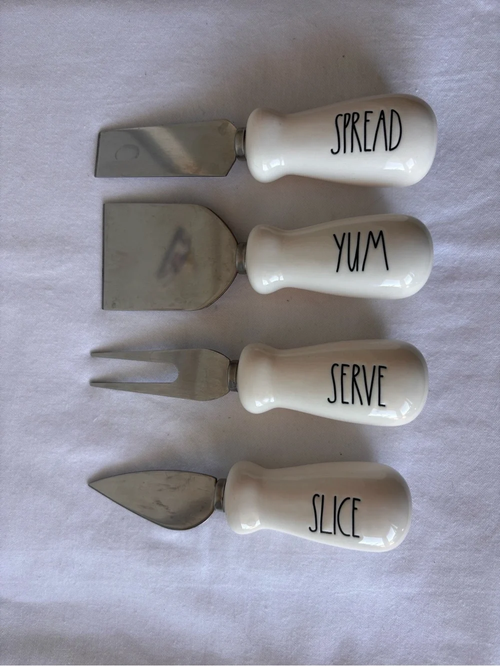 Rae Dunn Cheese Knife Set Spread Serve Slice Yum